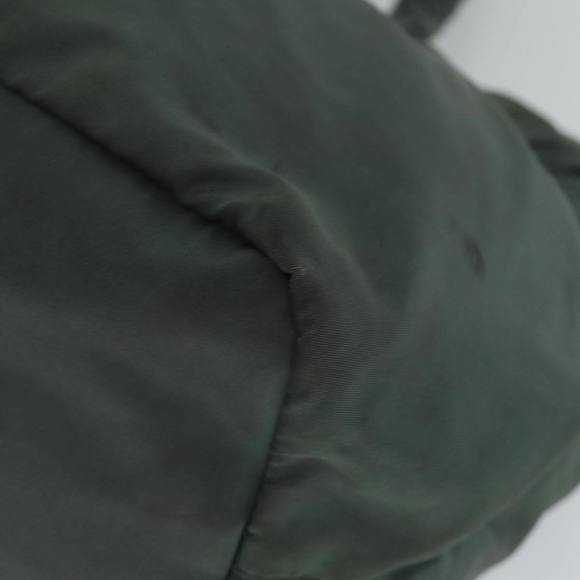 PRADA Hand Bag Nylon 2way Khaki Auth 77763 - Picture 10 of 16